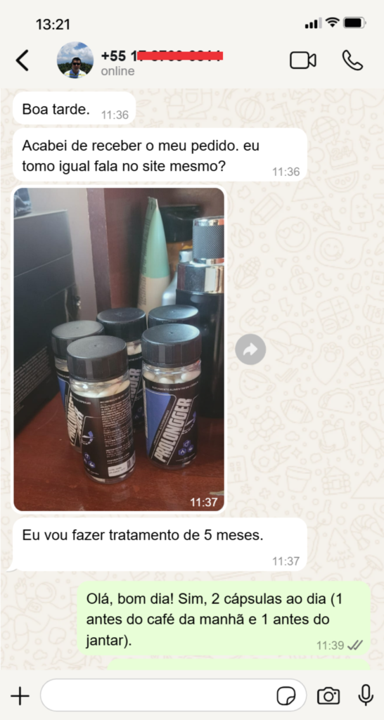 prolongger resultados garantidos
