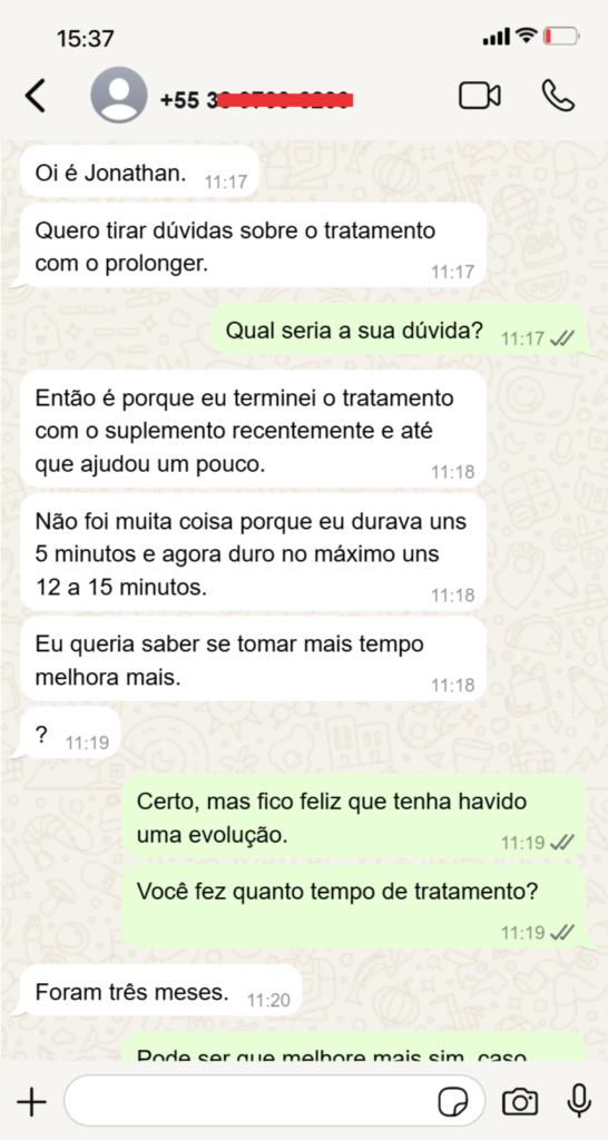 prolongger realmente funciona